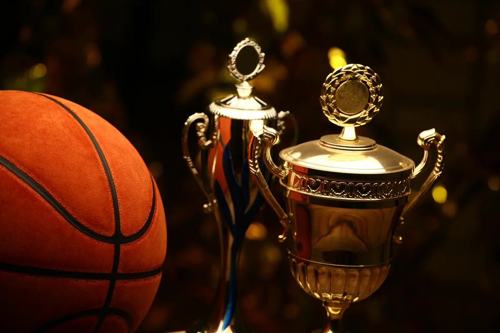Basketball-Trophäen